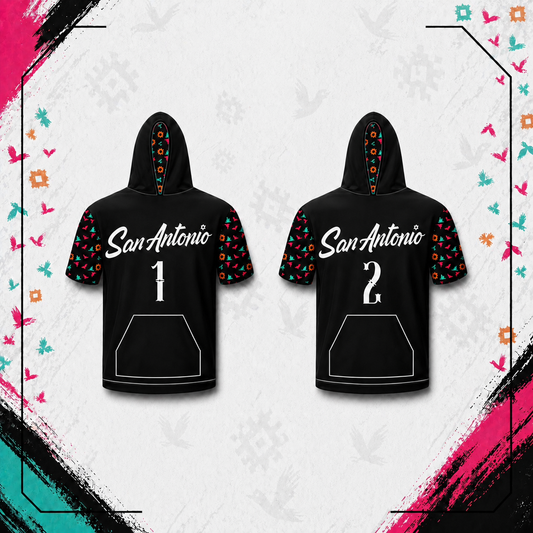 Fiesta Drip Hoodie- black