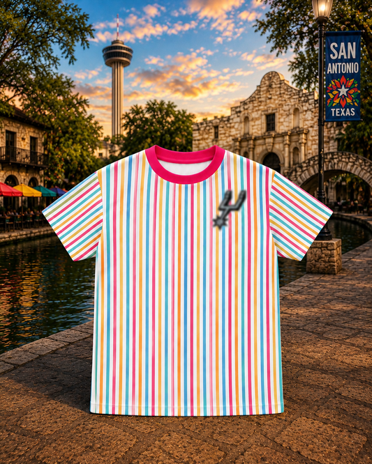 SAS Fiesta Stripe Tee