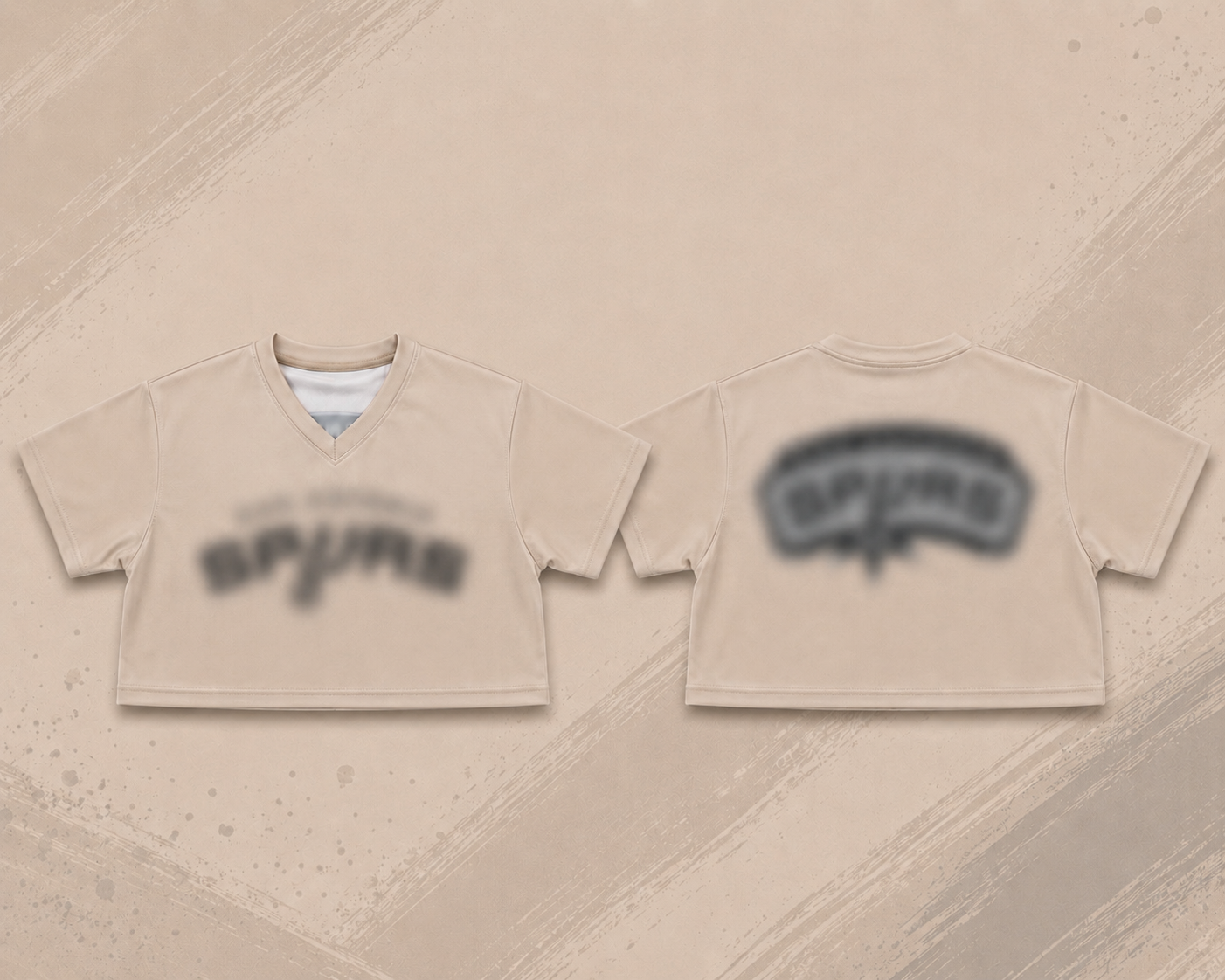 SAS Crop Top- Neutral Edition