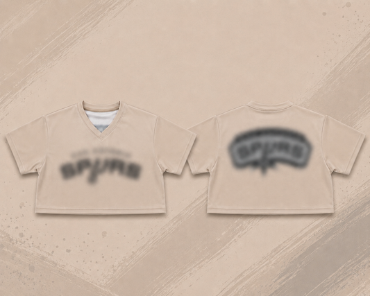 SAS Crop Top- Neutral Edition